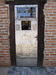 Porta de aço inoxi  medida 2,20 m x 0,80m